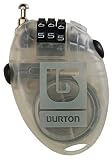 BURTON CABLE LOCK BLACK 206562/001