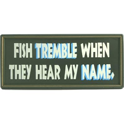 Fish Tremble Modern Routed Edge 7.25x16