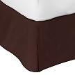 Home Brown Bedskirt - Queen