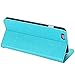 iPhone 6 Plus Case, LK [Stand Feature] iPhone 6 Plus Wallet Case, PU Leather Case Flip Cover + Screen Protector & Stylus for iPhone 6 Plus (Sky Blue)