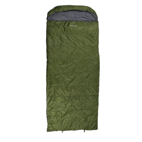 10T Kenai Green Sac de couchage couverture Vert/Gris 235 x 100 cm