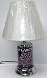 Atlanta Braves #1 Fan MLB Baseball Lamp