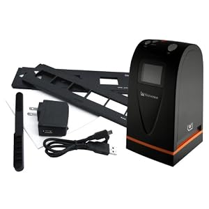 Wolverine F2D100 35mm Camera Film to Digital Images Scanner Converter (Black) by Wolverine