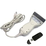 USB Hand-held Contacted CCD Barcode Scanner with Card Reader