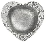 Crosby and Taylor (formerly Tin Woodsman) Solid Pewter Teabag Holder, Heart, Made in USA... by Tin Woodsman Pewter