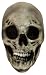 Skinned Alive Skull Nylon Full Mask for Costume