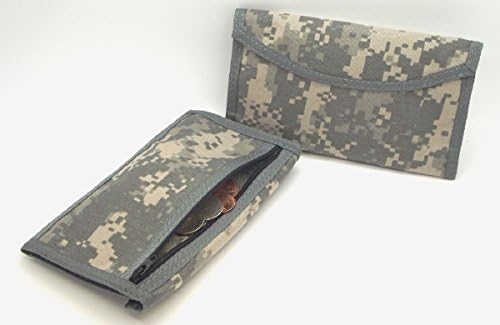 Women's Organizer Velcro Wallet - ACU - U.S. Army Camouflage - Made in U.S.A