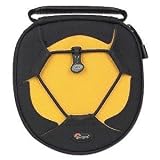 Lowepro Aspen 32 - Case for CD player and discs - 32 discs - black, yellow