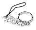 Mobile Phone & Bag Silver Diamond Love Xx Charm/strap/lanyar