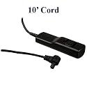 Opteka Remote Shutter Release Cord for Olympus EVOLT E-1, E-3, E-10, E-20, E-100RS, E-300, C-8080, C-7070, & C-5060 Digital SLR Cameras (10 Foot Cord)
