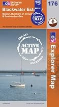 Blackwater Estuary (OS Explorer Map Active)
