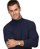 Alfani Chunky Ribbed Mock Turtleneck Sweater