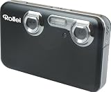 Rollei Powerflex 3D Digitalkamera (5 Megapixel, 7,1 cm (2,8 Zoll) Display, bildstabilisiert) schwarz