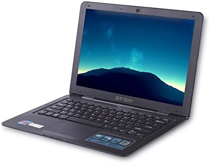 Daysky-DK70 quad-core ultra-thin laptops 14 inches wide Student Recreation 2G memory 320G hard drive - black