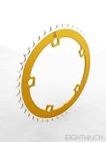 EIGHTHINCH 44T CHAINRING TRACK FIXED GEAR ROAD GOLD