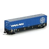 N Rtr 50' Fmc Box, Pan Am Mec 32132 by Athearn