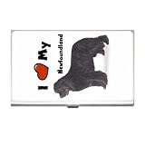 I Love My Newfoundland Business Card Holder Case