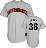 Gaylord Perry Majestic Cooperstown Throwback San Francisco Giants Jersey