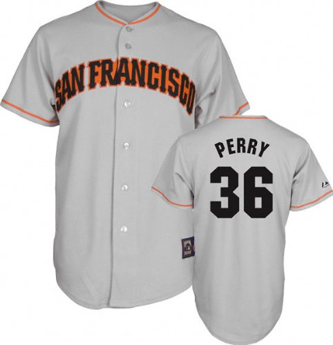 Gaylord Perry Majestic Cooperstown Throwback San Francisco Giants Jersey