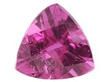 APX .45CT 6X6MM TRILLION RUBELLITE TOURMALINE