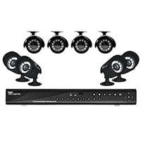 Night Owl Security ZEUS-85 16-Channel H.264 500 GB DVR Surveillance Kit with 8 Color Indoor/Outdoor Night Vision Cameras, D1 Recording and HDMI Output