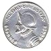 1968 Panama 1/2 Balboa Coin Km#12A.1 - 40% Silver