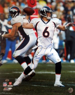 Jay Cutler signed Denver Broncos 16x20 Photo