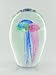 Multi Color Jellyfish Statue Figurine Jelly Fish Art