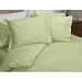 Melange Home 400 Thin Dobby Stripe Duvet Set, Honey Dew, King