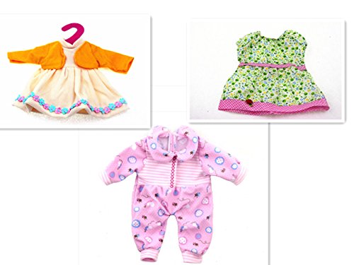 Brynhildr 3 Pack 13-16 inch Doll clothes