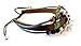 Starfish Charm Beaded Multi Strand Leather Silvertone Zen Adjustable Bracelet in Gift Box