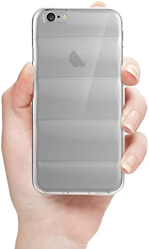 SupremeUX iPhone 6S Clear Case - Best Ergonomic Design With Non Slip Grip Against Accidental Drop (Transparent)
