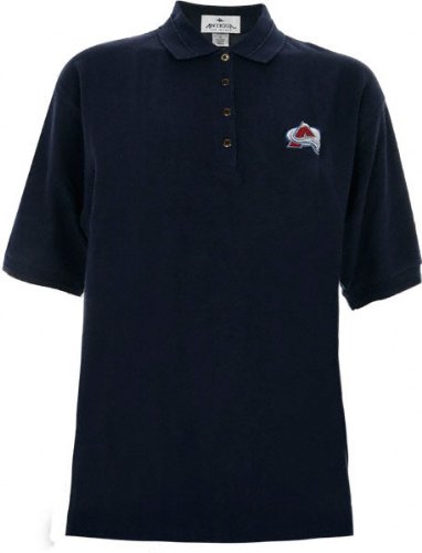Colorado Avalanche Women's Navy Polo