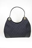 Gucci Handbags Black Fabric and Leather 257265