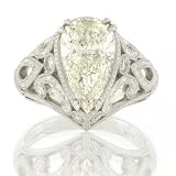 2.85ct Pear Shape Diamond Engagement Anniversary Ring
