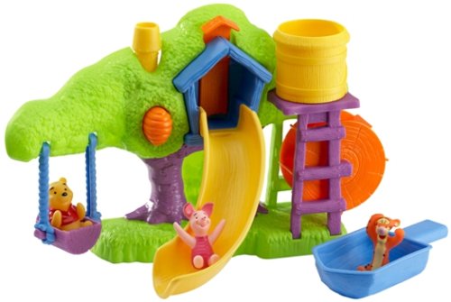 Childrens Toyshop  Toys : Fisher Price Winnie The Pooh Splash 'N Bubble Treehouse