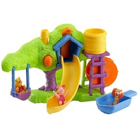 Fisher Price Winnie The Pooh Splash 'N Bubble Treehouse