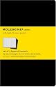 Moleskine Squared Cahier Journal Black Pocket: set of 3 Squared Journals