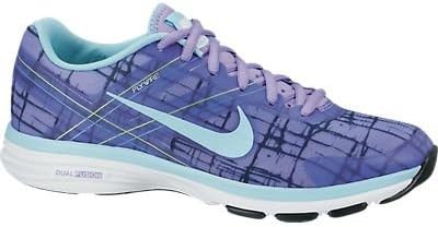Nike Women's Dual Fusion TR 2 Print Cross Trainers Violet/Ice 7