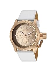 Invicta Womens INVICTA-14799 Corduba Analog Display Swiss Quartz White Watch