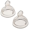 NUK Silicone Orthodontic Nipples, 6 Months, Fast, 2 Pack