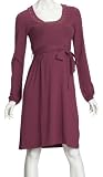 Esprit maternity Dress long sleeves studs H84264 Damen Umstandsmode/ Kleider, Gr. 34 (XS), Pink (Purple 510)