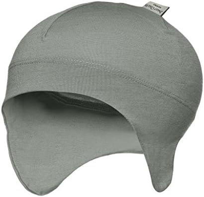 Sweet Cheeks Merino Baby Boys' Snug Beanie NB-4 Months Grey