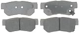 ACDelco 14D813 Advantage Rear Disc Brake Pad Set