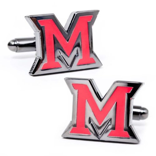 NCAA Officially Licensed Silver Cufflinks