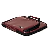 CaseCrown Double Memory Foam Case with Front Pocket  for MSI PR201-013US 12.1-Inch Laptop