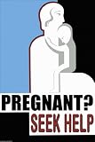 Pregnant? Seek Help. 20x30 poster - Prints - 20944-5P2030