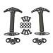 Rugged Ridge 11210.01 Black Hood Catch - Pair Rugged Ridge 11210.01 Black Hood Catch - Pair