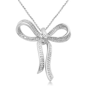 DIAMOND JEWELRY, DIAMOND ACCESSORIES, PENDANT SET, DIAMOND PENDANT, HEART DIAMOND PENDANT, SILVER DIAMOND PENDANT