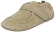Robeez Mini Shoez Chandler Crib Shoe (Infant/Toddler),Taupe,6-9 Months (3 M US Infant)